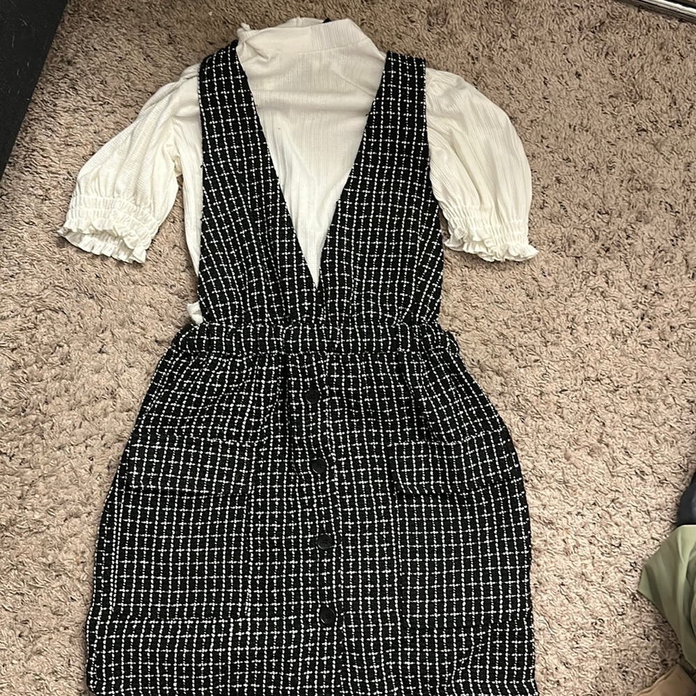Forever21 Knit Top and Dress (Size Small)